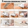 Einoor Professional Pet Grooming Vacuum Kit 3L Capacity, 7 Changeable