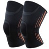 USK STORE 2 Pack Soft Knee Support Thin Sports Medical