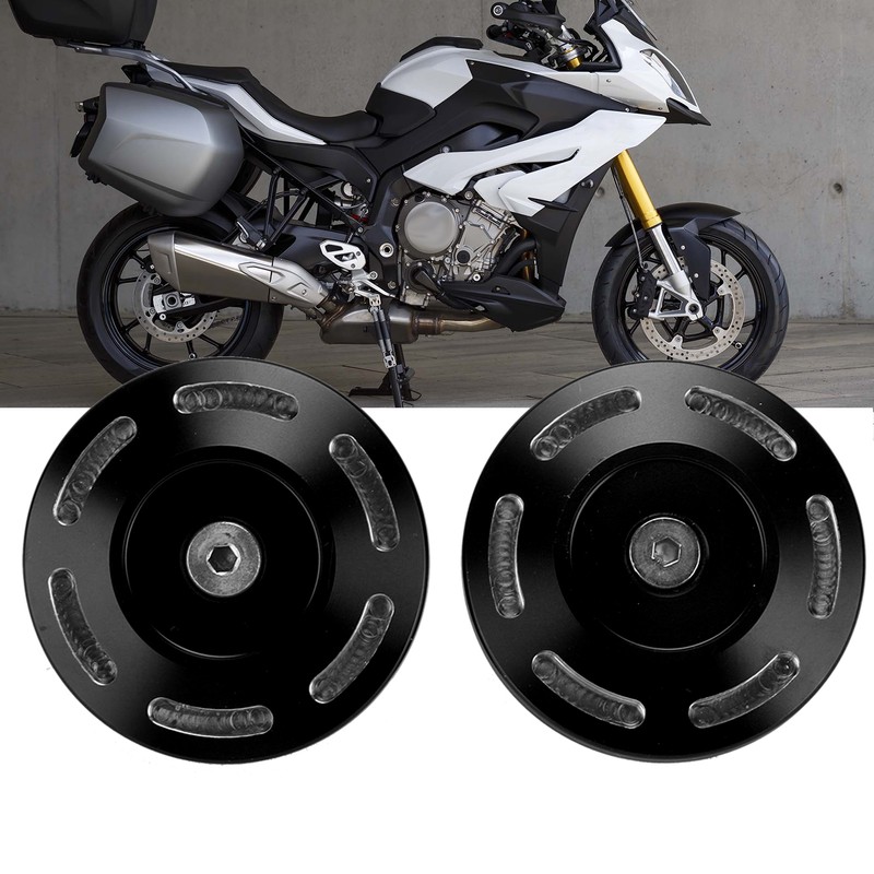 Pair Motorcycle Frame Hole Cover Aluminium Alloy Replacement for S1000XR