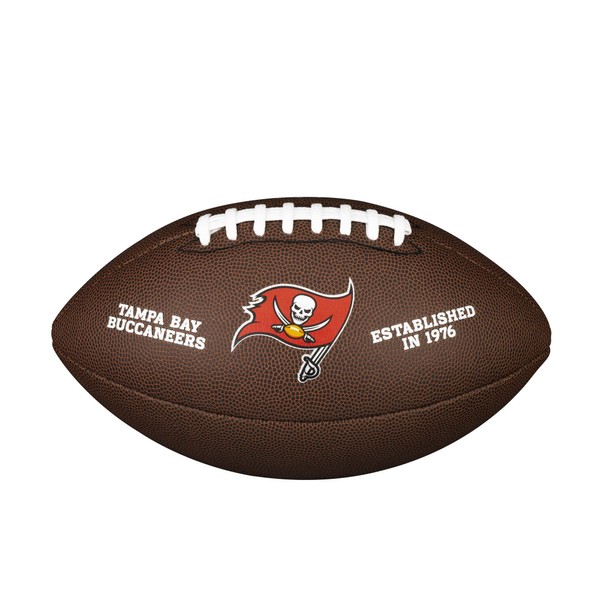 NFL Team Logo Composite Football, Official - Tampa Bay Buccaneers