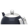 Bredemeijer Large Blue Bulbous Double-Walled Stainless Steel Teapot 1.2 Litres