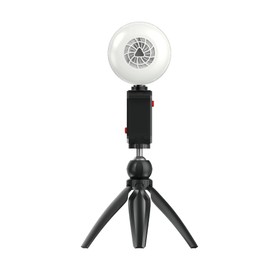 SANSI SANSI USB Powered Portable Selfie Light, LED Selfie Light 10W with Tripod Phone Holder Stand for Makeup Live Stream, Compatible with All Phones