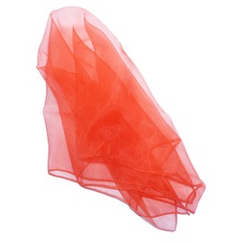 Hoerev® Small Pack of 6 (approx. 40cm x 40cm) Juggling(dance) Scarves ,Small Floaty Scarves For Small People,,Single Colours