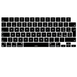 OLVINS IT - Tasti italiani per MacBook Pro M1 M2 M3 M4 Pro Max 13" A3240, 14" A2442/A2779/A2918/A2992/A3112/A3401/A3185, 15" A3241, 16" A2485/A2485 A2780 /A2991/A3403/A3186 (modelli anni 2021-2025)