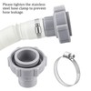 EMYVSVO Pool Drain Adapter - 1.5-Inch ID Connector for Bottom