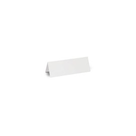 Name Labels, 21 x 7.5 cm, 100 pcs/Pckg. Colour: White