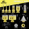 Diamond Core Drill Bits Set 10PCS - DARTOTEK Tile Hole