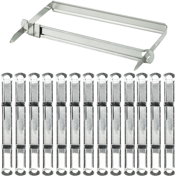 50Packs Filing Strip Fastener Filing Clip 80 mm Acco Fasteners