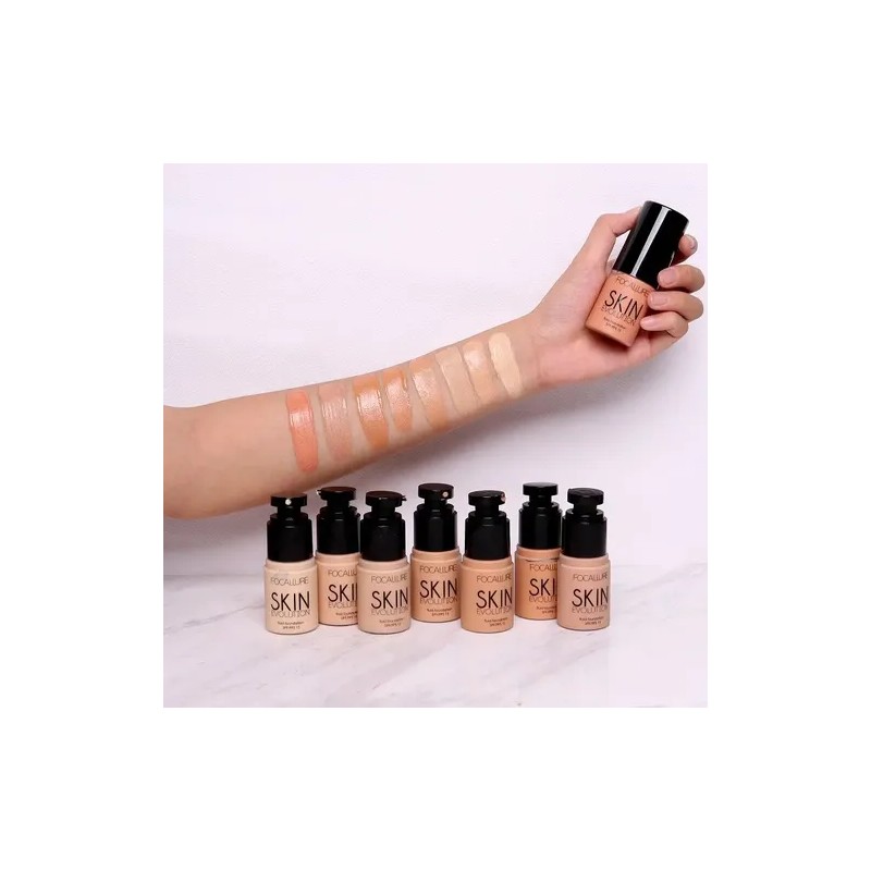 Kit Base Liquida Maquillaje Cobertura Total + Filtro Solar #04
