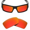 Mryok Polarized Replacement Lenses for Oakley Gascan Small - Fire