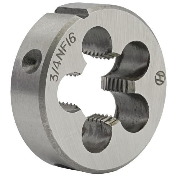 Aceteel 3/4"-16 UNF - Troquel redondo para máquina a la