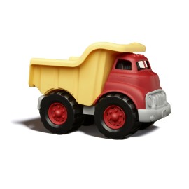 Green Toys Eco-Friendly Green Toys Dump Truck Durable Bright Red Yellow Learning Toy