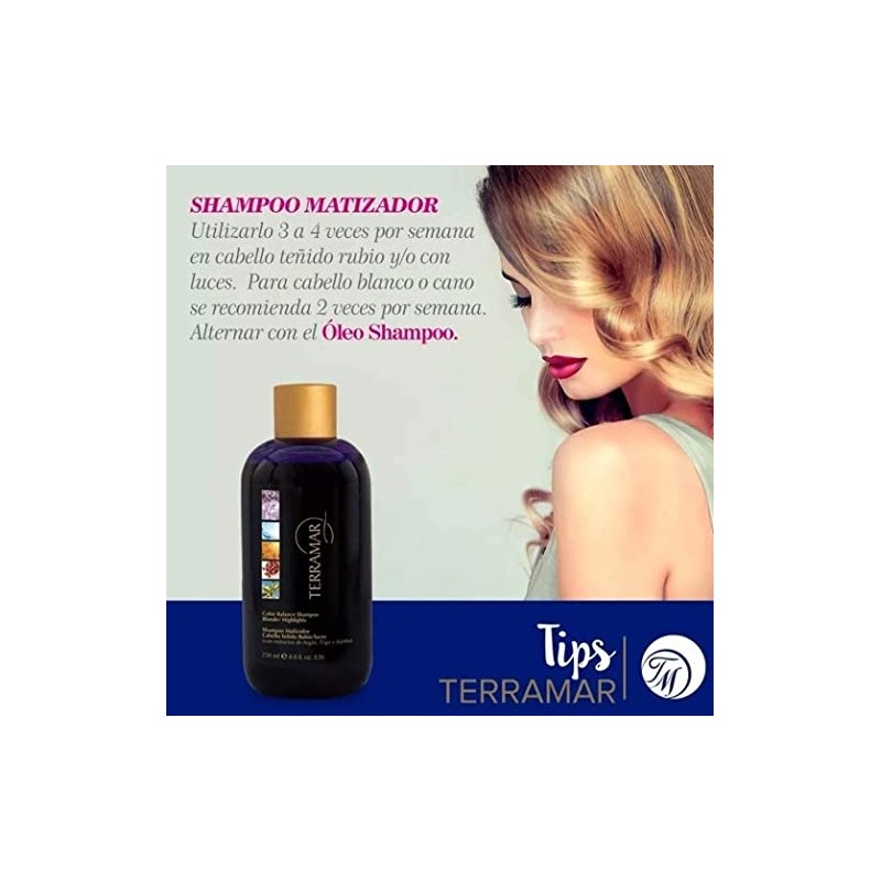 Terramar DR.C.TUNA Shampoo Matizador para Cabello Teñido Terramar - 8.8