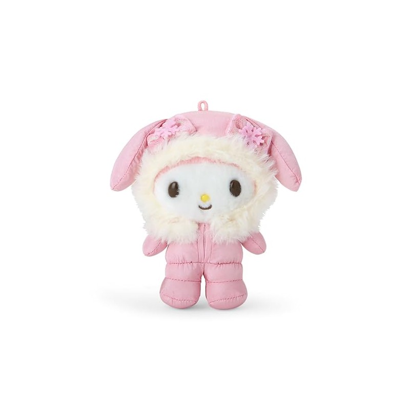 Sanrio 247464 Mascot Holder (Fluffy Winter) My Melody Keychain