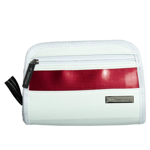 Tour Stage TS-RFP0418 Round Zipper Pouch, White, white