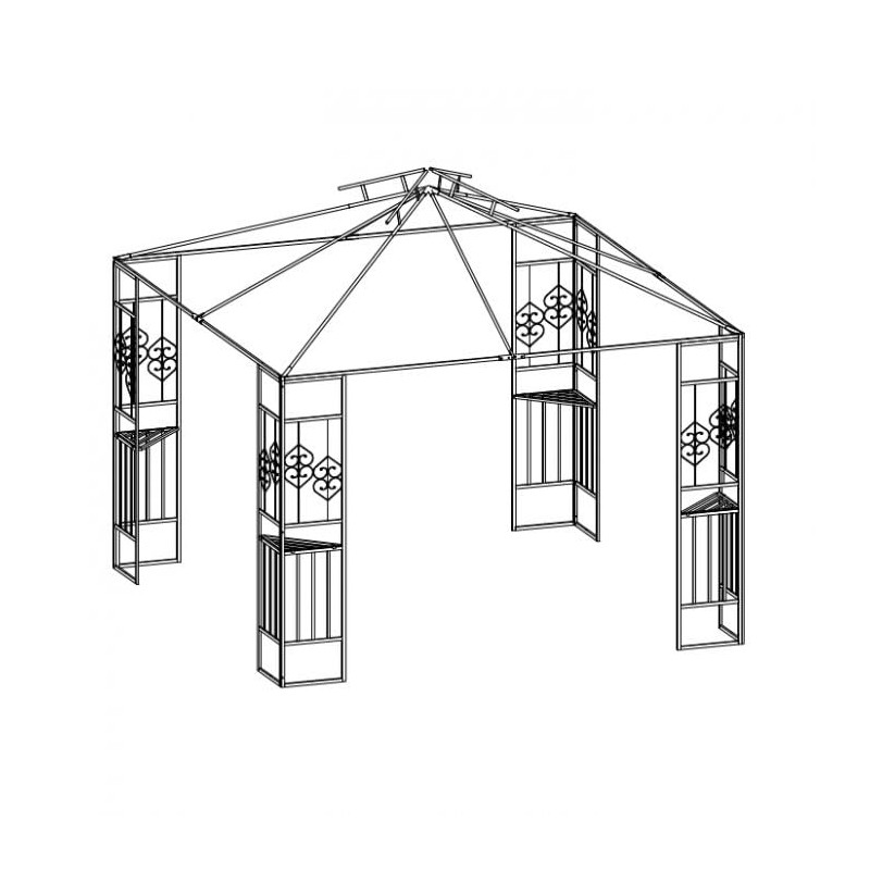 Garden Winds Replacement Canopy Top Cover for The Aldi Tulip