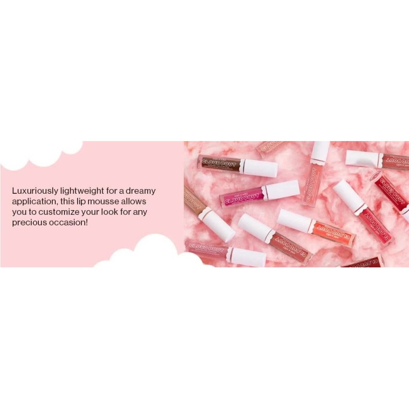 wet n wild Lip Cream Cloud Pout w/Marshmallow, Light Brown