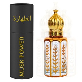 Equivalence Equivalence Musk Al Tahara ??? ??????? Pure Perfume Oil, Attar Bottle Deluxe Roll-On 10ml -Alcohol Free (0.34 Fl Oz (Pack of 1), POWER MUSK)