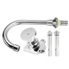 G1/2in Thread Copper Floor Mounted Foot Pedal Basin Faucet Sink