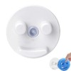 Scrub Sponge Holder Funny Smiley Face Sponge Storage Holder Suction