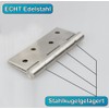 2 Stainless Steel Hinges 100 mm Door Hinge Stainless Steel