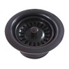 Kitchen Sink Extended Disposer Trim/Basket Strainer for Deep Fireclay Sinks