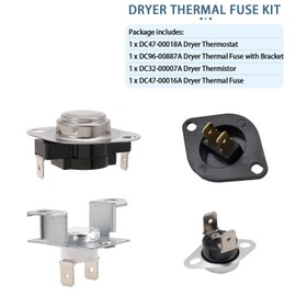 Dryer Thermal Fuse Kit DVE50R5200W/A3 DVE52A5500V/A3 DV42H5000EW/A3