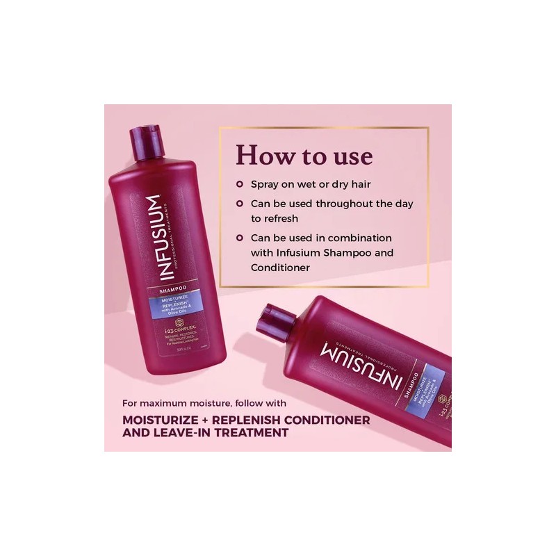 Infusium Hidratar Y Reponer Champu Profesional - 33.8oz - Ac
