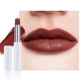 HHLTOH 1Pcs Tinted Lip Balm Moisturizing Lipstick – Waterproof Hydrating Matte Lip Balm for Women, Creamy Natural Color Stain for Dry Lips, Soft Matte Finish with Subtle Scent (#05 Deep Cherry Brown)