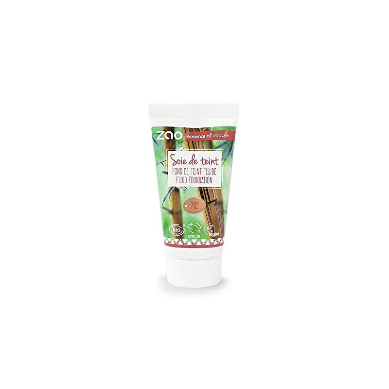 Zao Bamboo Silk Foundation Refill No. 702 / Apricot 30