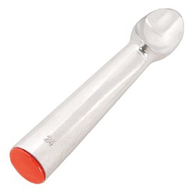 Garcia de Pou Ice Cream Scoop 24 Balls/Litre, Aluminium, Red, 3.8 x 17.7 x 30 cm