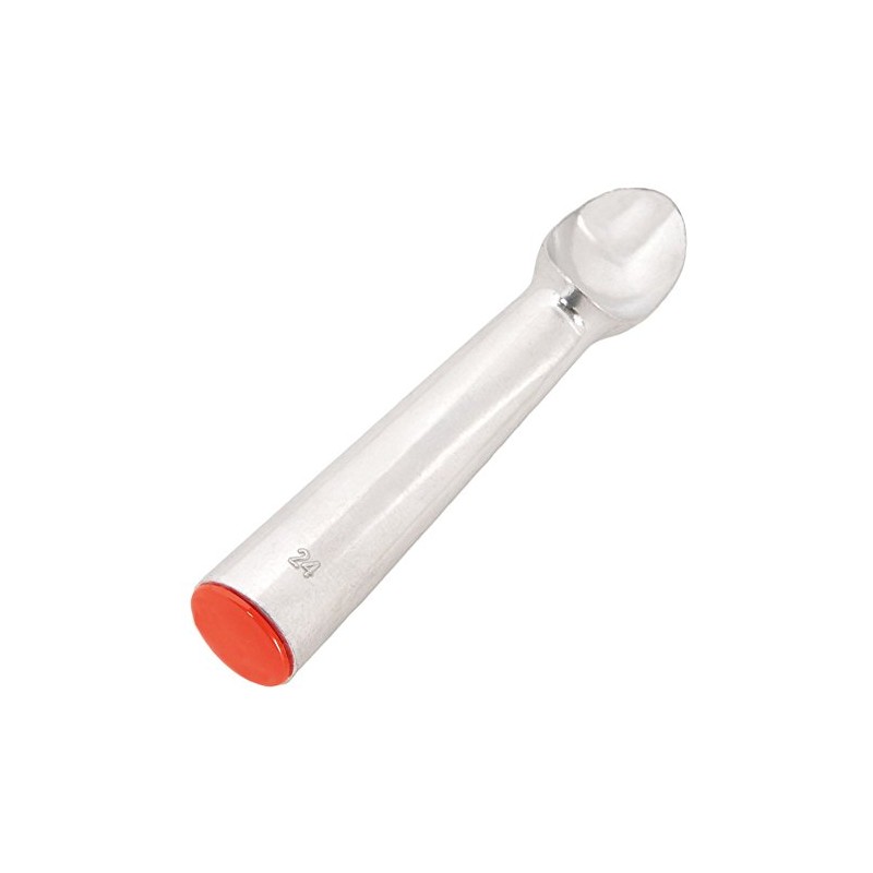 Garcia de Pou Ice Cream Scoop 24 Balls/Litre, Aluminium, Red,