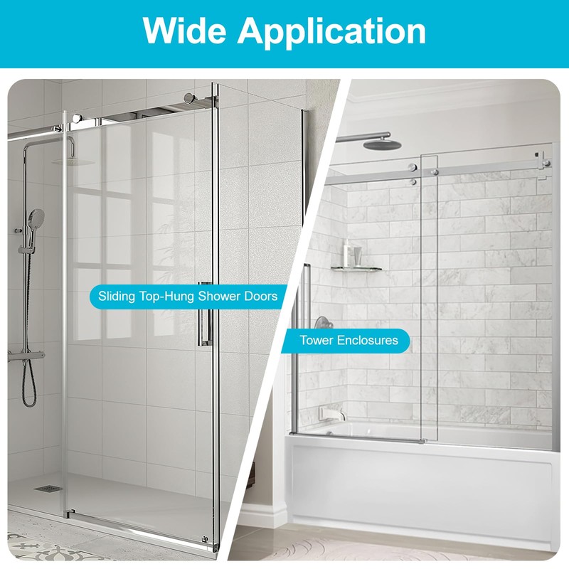 M6219 Sliding Shower Door Bottom Guide - Plastic Track Guide