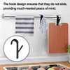 Caldamn 8pcs Radiator Towel Hooks Towel Radiator Brackets Radiator Towel