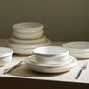 Stone Lain Verso 12-Piece Dinnerware Set Porcelain, White