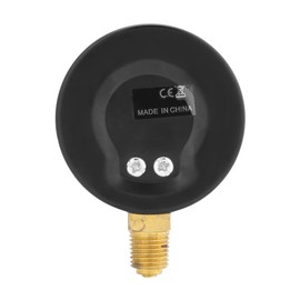 Work Pressure Gauge for Co2, Air Pressure Gauge, 1/4 Inch NPT Air Hydraulic Pressure Gauge 0-6 Bar Side Mount Pressure Gauge