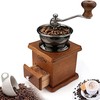 Coffee Mill Grinder - Manual Coffee Grinder with Adjustable Gear