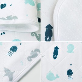 Potty Training Bed Pad 100% Waterproof, Bed Wetting Protection Pad for Single and Toddler Beds, Reusable, Non Slip and Easy to Change, Waterproof Mattress Pad, Bed Pads Washable Waterproof