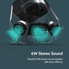 i-box Galaxy Projector, Bluetooth Speaker, Star Projector 6W Stereo Speakers,
