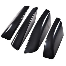 G-PLUS Roof Rack Rail End Cover Shell Cap Compatible with Toyota 4Runner N210 2003 2004 2005 2006 2007 2008 2009 4 PCS Black
