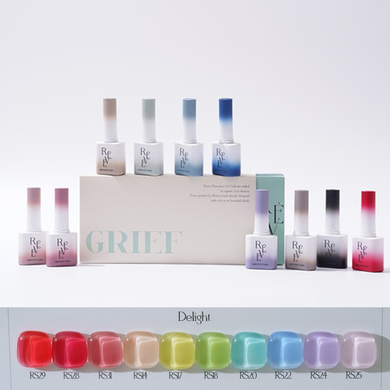 classic nail Revzel Syrup Gel Griff + 30 parts /