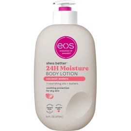 Eos Shea Better Loción Corporal Coconut Waters 473 Hidratación Horas Manteca Karité Natural Aroma Fresco Coco Fórmula Vegana Ligera Grasosa Que