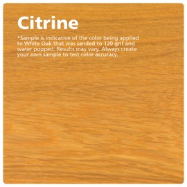 Rubio Monocoat Wood Stain & Finish Sample - Citrine | Oil Plus Part A | Quick-Dry, Eco-Friendly Linseed Wood Oil for Indoor Use | Ideal for Sampling Oil Plus 2C & Touch Ups | 100 mL