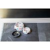 Abode Homewares Retro Paw Print 2.5 Cup Durable Melamine Pet