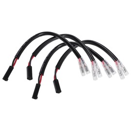 QUARKZMAN Motorcycle Turn Signal Cable Adapter Connector for Suzuki, Pack of 4