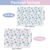 100 Sheets Chinoiserie Tissue Paper, Blue Hydrangea Pattern Tissue Paper