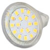 4PCS 18LED MR11 Light Bulb 3W 300LM Double Pin Base