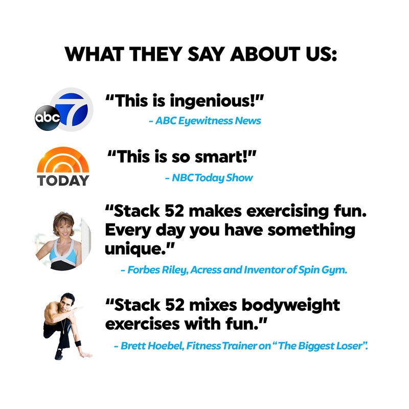 Stack 52 HIIT Interval Workout Game. Designed by Military Fitness