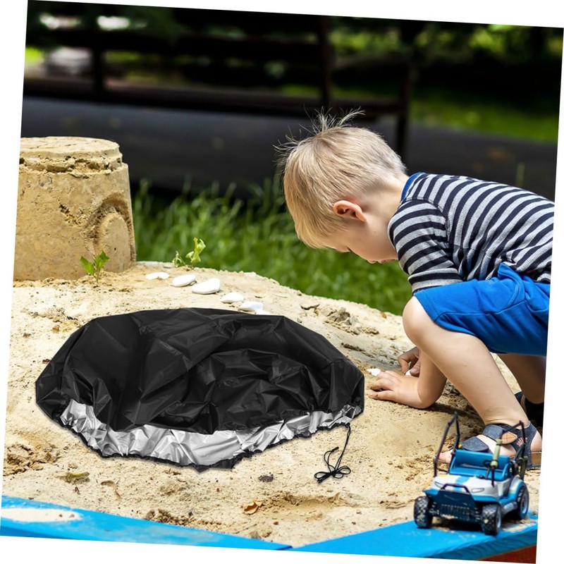 BESPORTBLE Foldable Round Pool Cover Inflatable Spa Protector Durable Dustproof