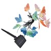 Solar Light String 12 LED IP44 Waterproof Colorful Butterflies Lamp
